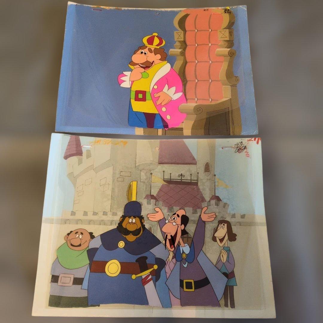 虫プロの遺産 なつかしの世界名作 アンデルセン物語 『裸の王様』セル画