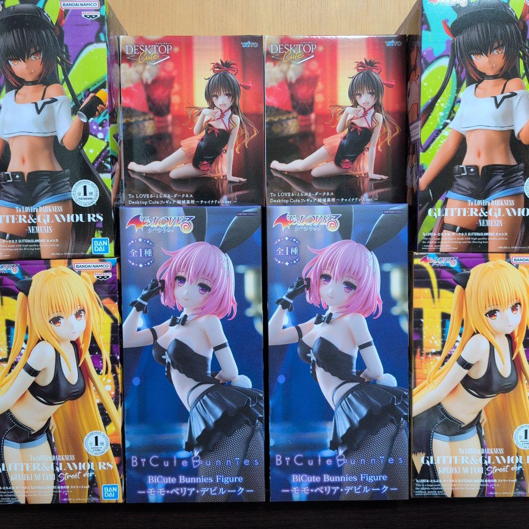 To LOVEるダークネス　フィギュア　8点まとめ売り