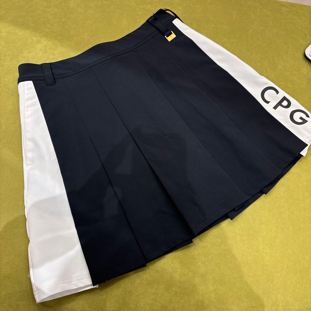 CPG GOLF CPGロゴ スカート 黒/白