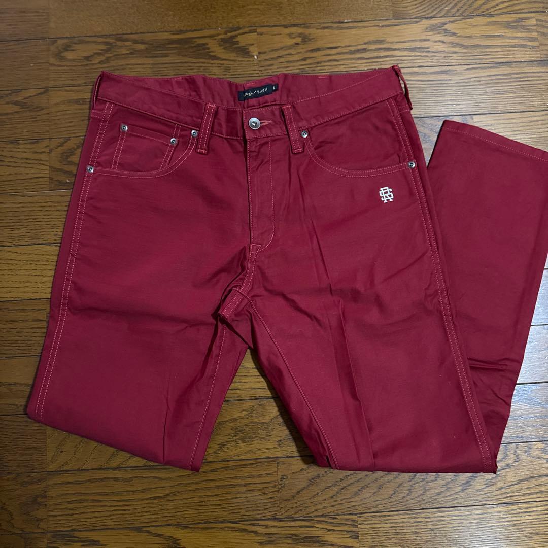 rough&swell 赤 Lサイズ ゴルフパンツ
