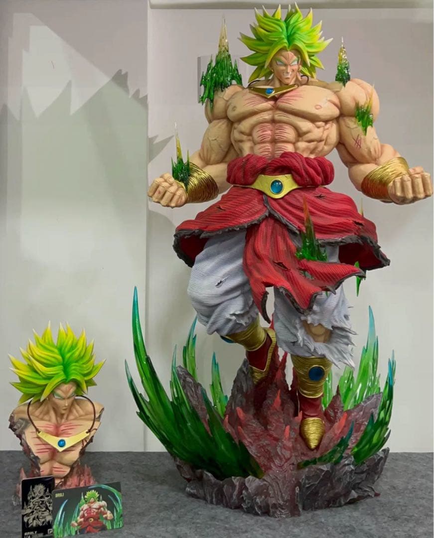 ドラゴンボール ブロリー ガレキ ガレージキット スタチュー X②③