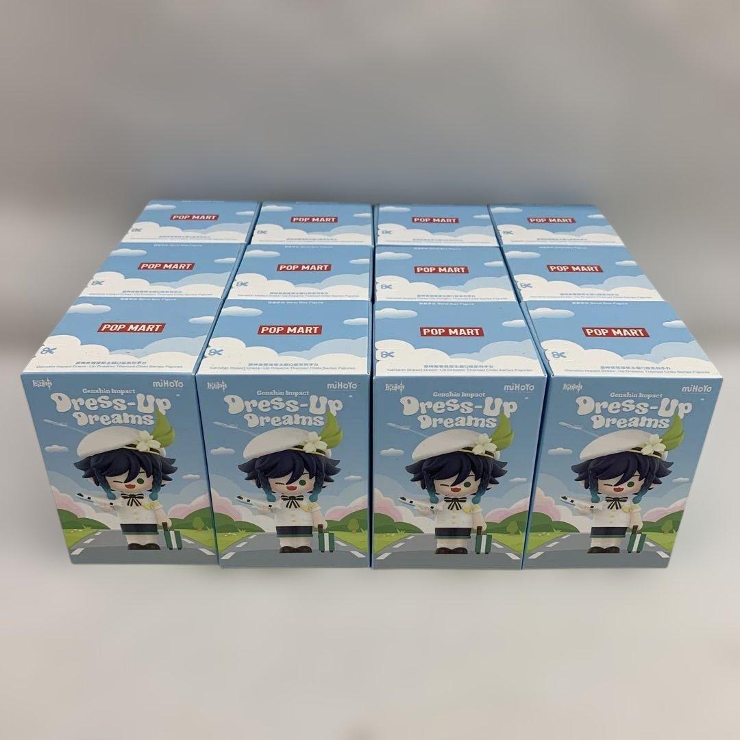 ［未開封］原神 POP MART ドレスアップドリーム ちびシリーズ 12ピース