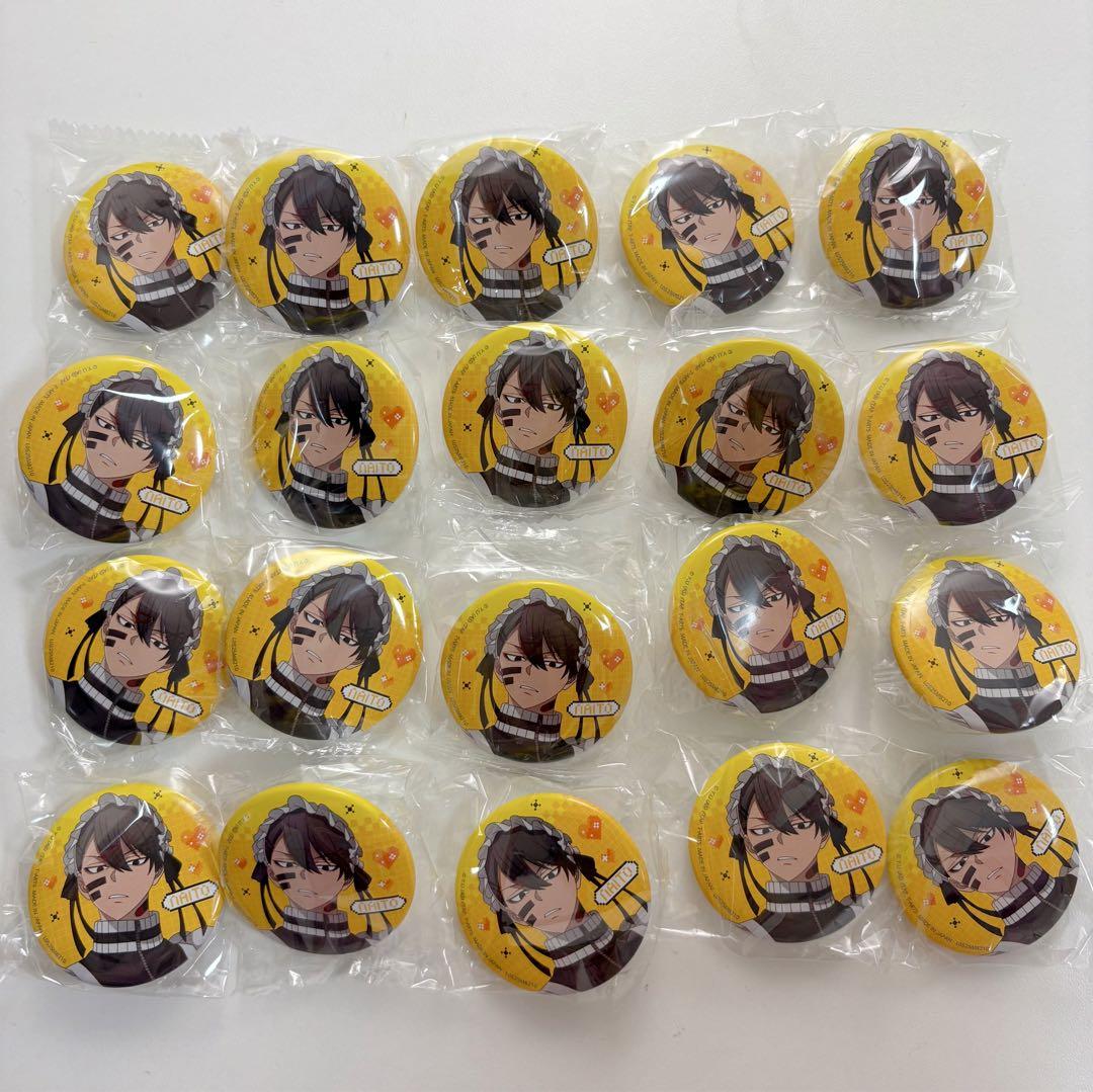 桃源暗鬼 ジャージメイド 缶バッジ 無陀野無人 ガチャ