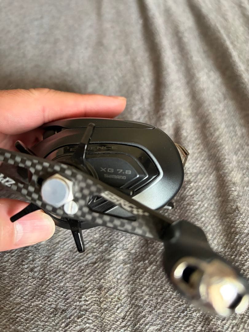 17 EXSENCE DC 左ハンドル　ベイトリールカーボンハンドル