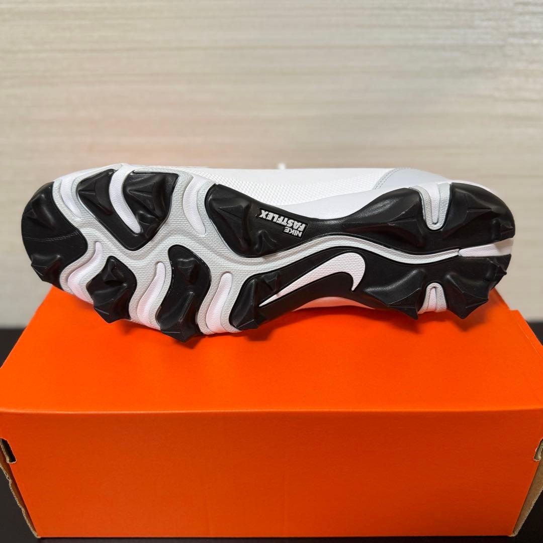 NIKE 野球 ポイントスパイク Force Trout 9 ホワイト 白