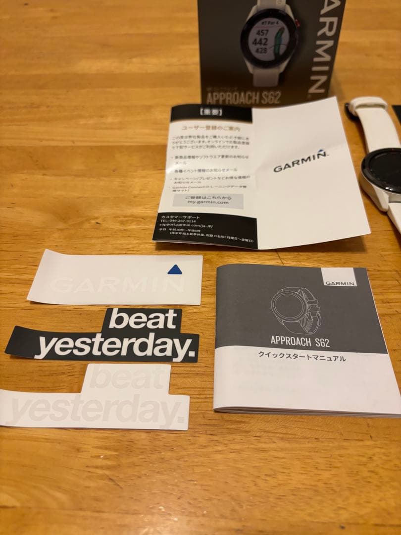 【期間限定値下げ、12月7日、21:00まで】　ガーミンS62