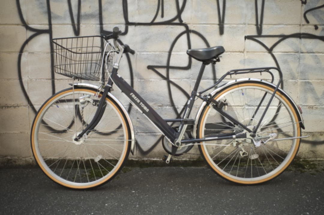 【福岡市現地引取限定】丸石サイクル ６段変速 ハブダイナモライト搭載車