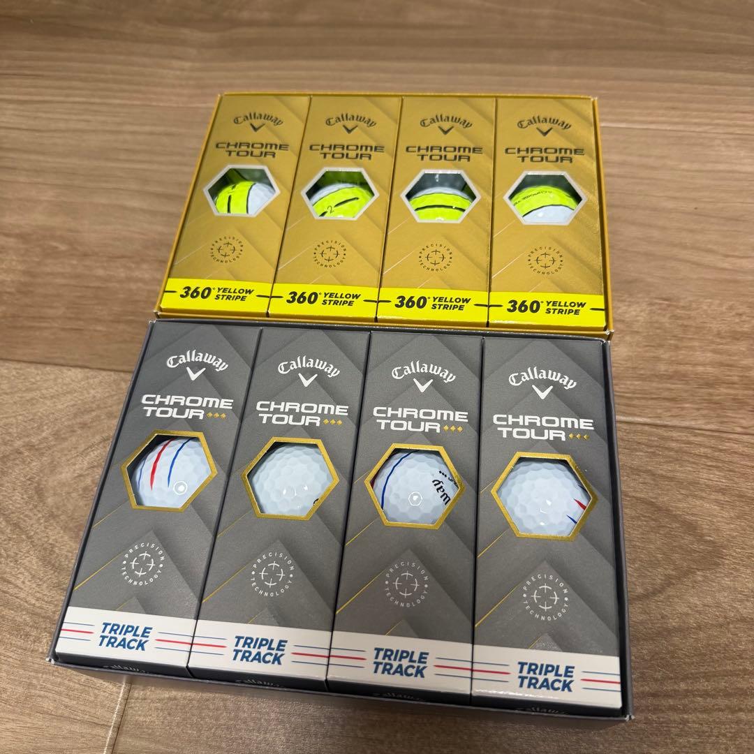 キャロウェイ ゴルフボール クロムツアー&クロムツアー♦︎♦︎♦︎ セット
