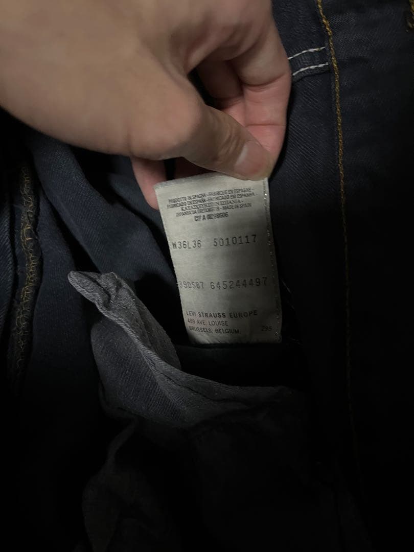 リーバイス501 90s 濃紺 w36l36