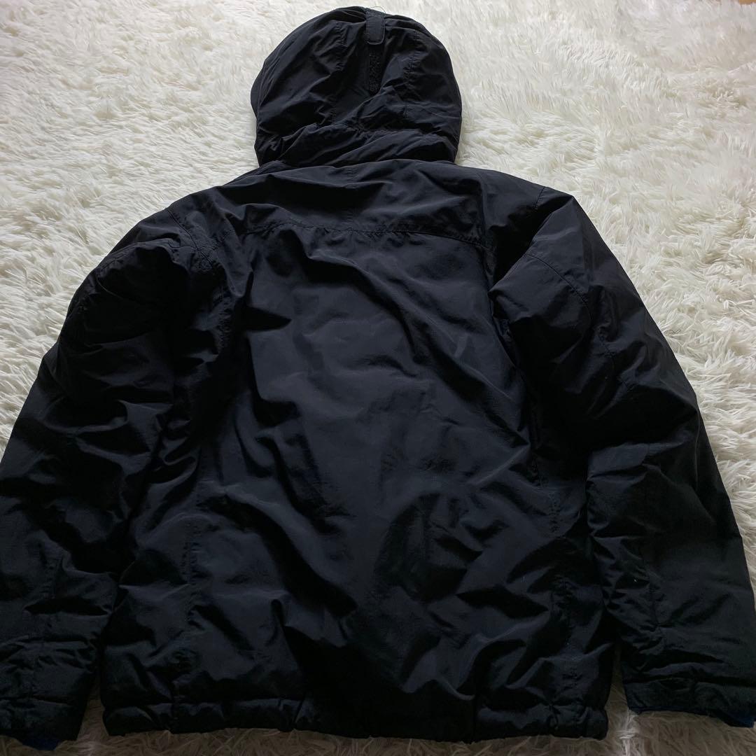 お*具様 美品■モンベル ダウンジャケット リバーシブル ブルー　1101492