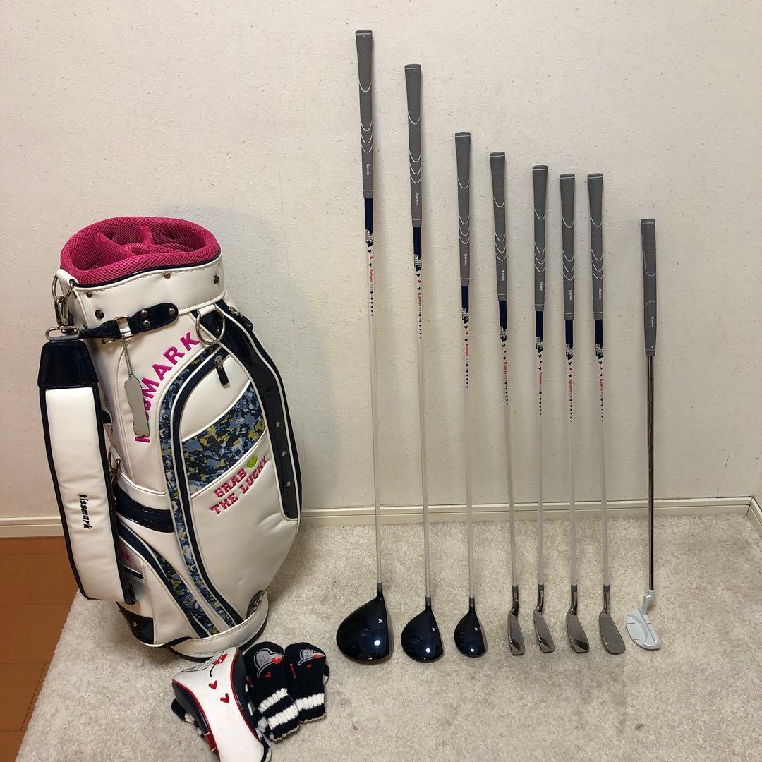 ほぼ未使用❗️人気❗️優しい初心者ハーフセット❗️ゴルフクラブセット　レディース