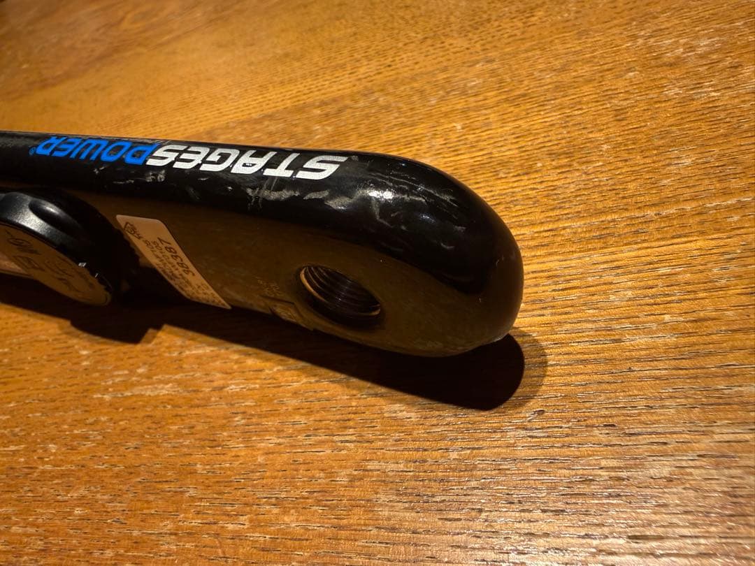 美品　STAGES パワーメーター　カーボン　GXP￼ 170mm