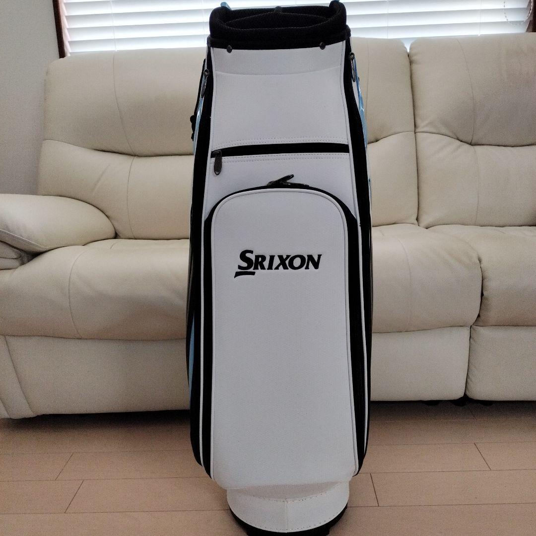 Srixon 軽量キャディバッグ 白/青