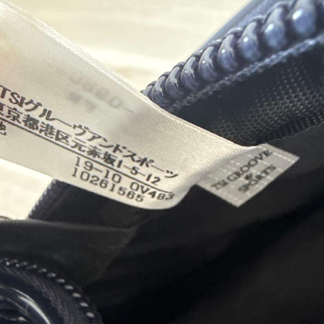 パーリーゲイツ キャディ バッグ トーナメントモデル　紺　ネイビー　エナメル素材