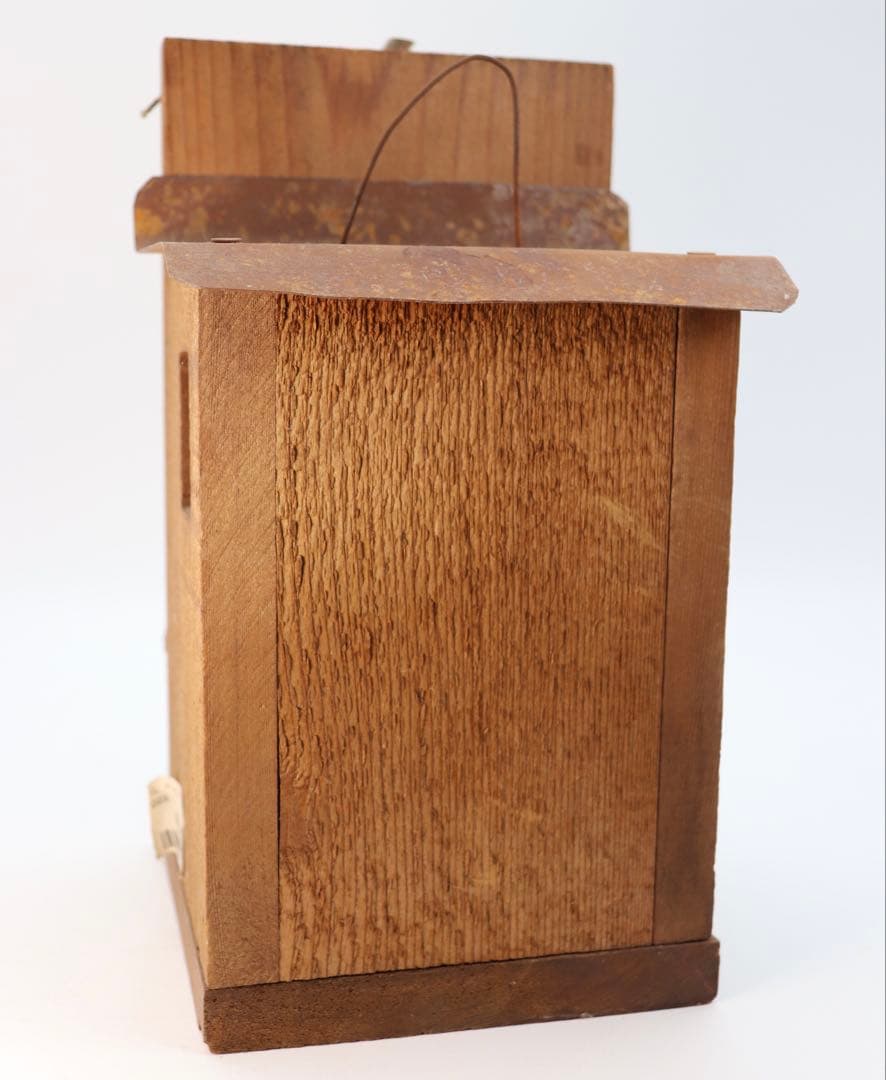 木製刑務所型バードハウス　ノアの方舟額　ANGELのカントリードール3点セット