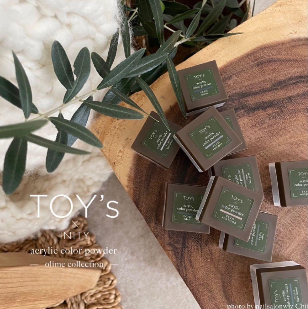 TOY'S アクリルカラーパウダーセット オリーブコレクション