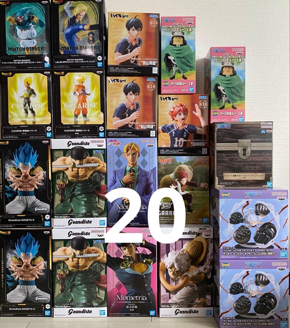 ドラゴンボール ワンピース フィギュアセット