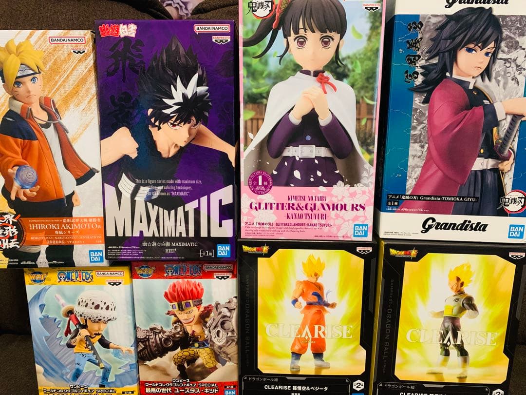 1143 鬼滅の刃　ドラゴンボール　カナヲ　冨岡義勇　悟空　ベジータ　ナルト