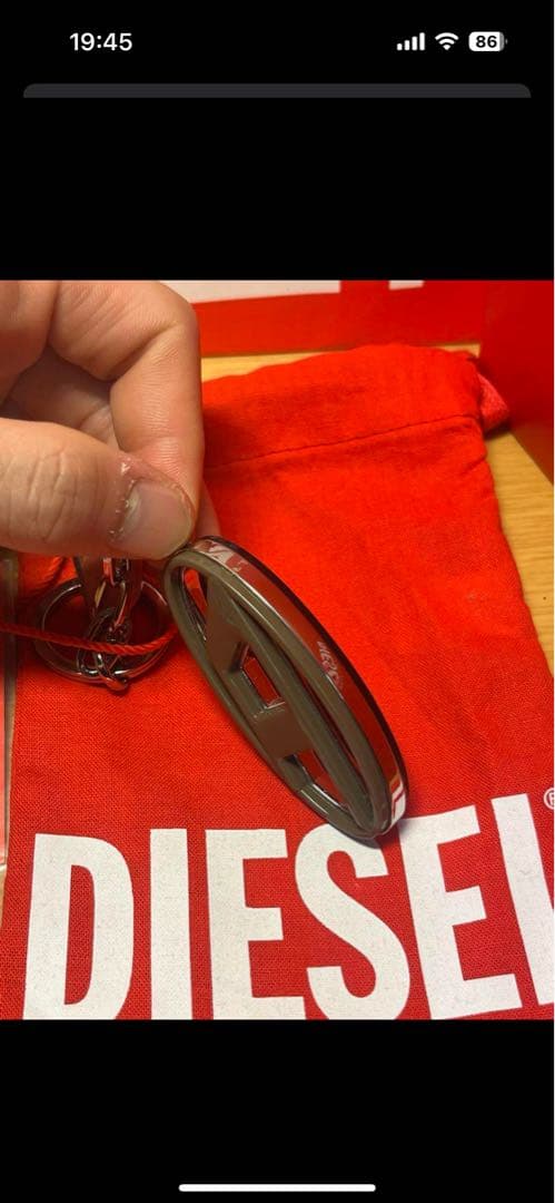 DIESELロゴキーリング