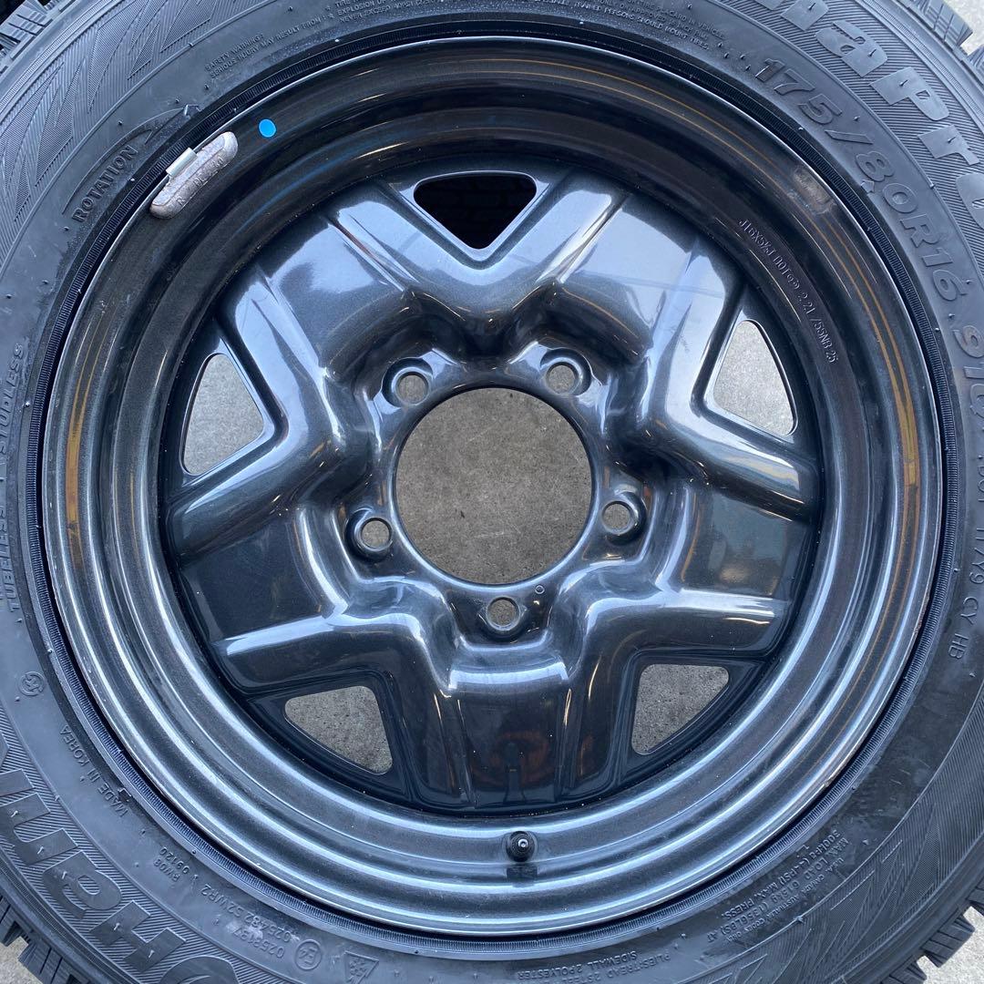 新品ハンコックスタッドレスセット175/80R16 ジムニー　送料無料