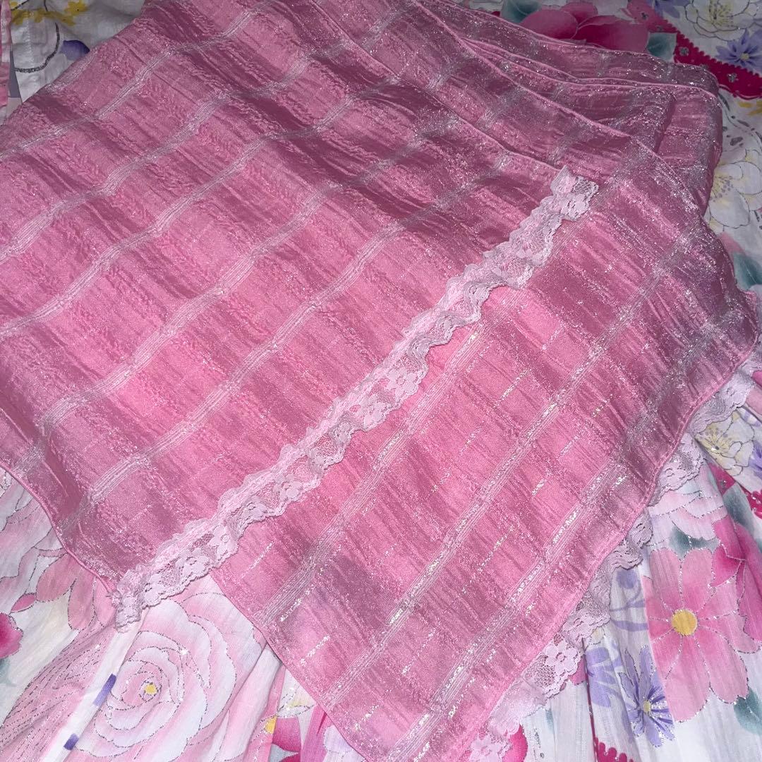 浴衣ドレス 姫ギャル 大人 白