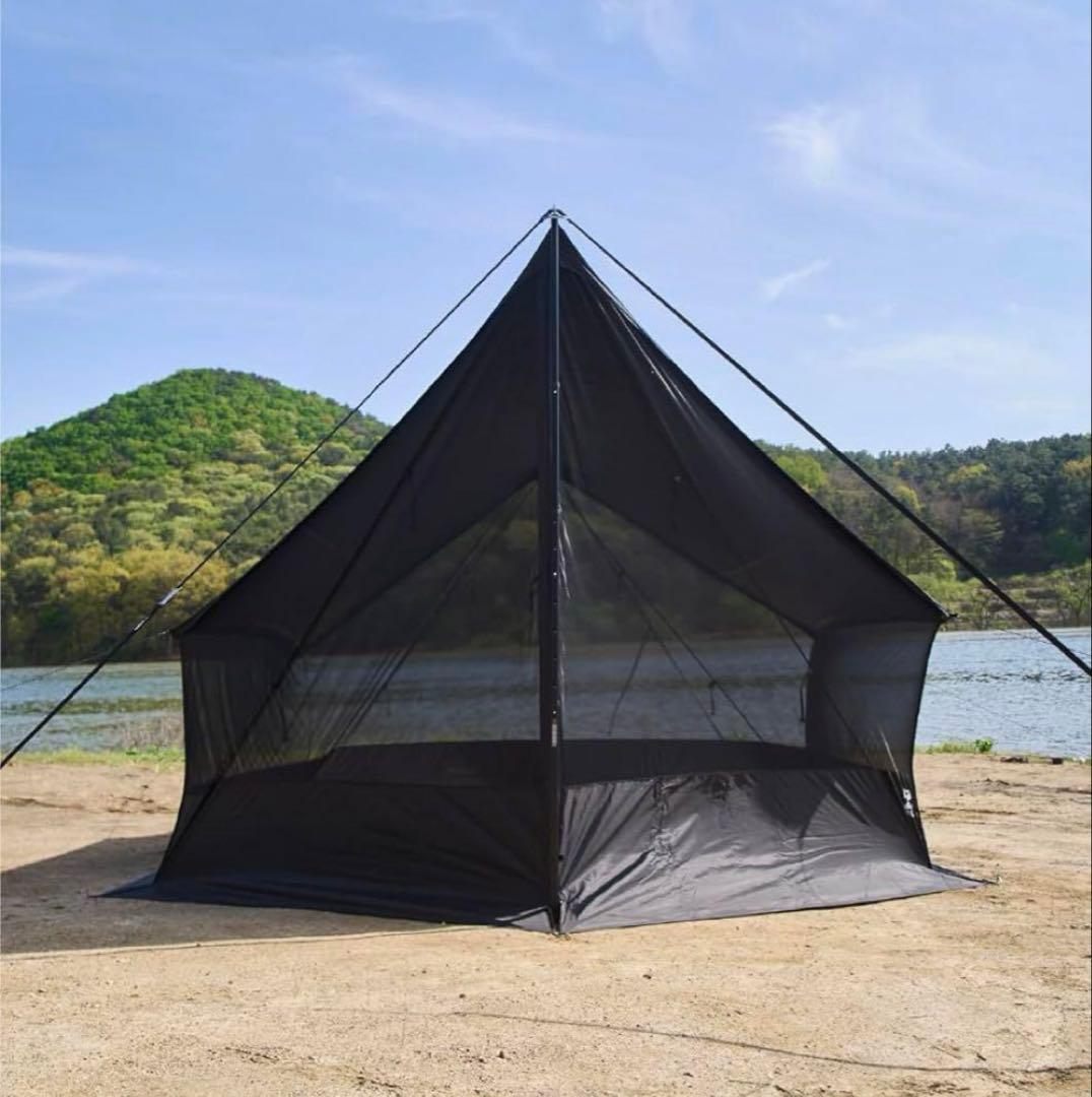 CAMVIL ヘキサ型メッシュタープ 3点セット