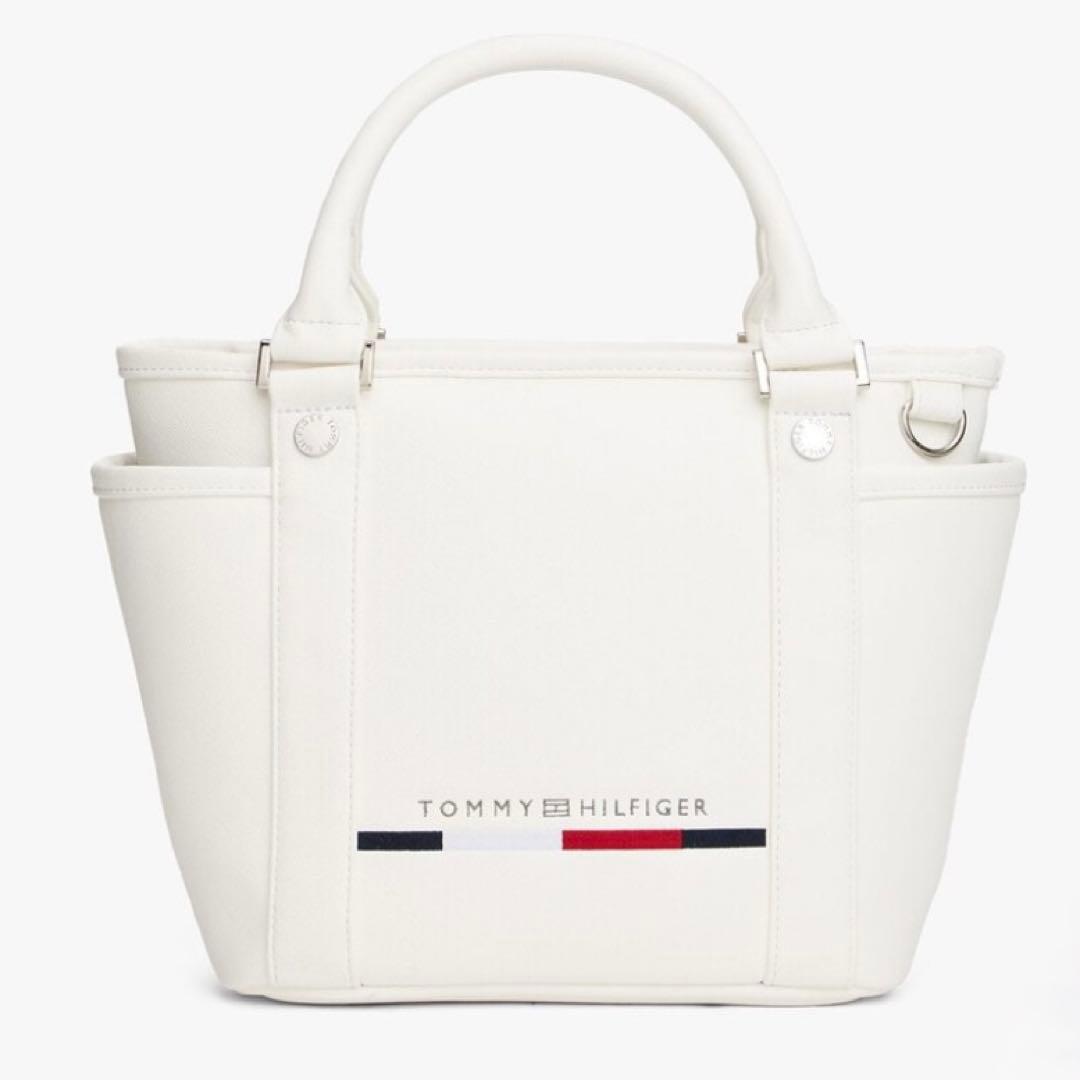 【新品】  トミーヒルフィガー ラウンドバッグ ゴルフ