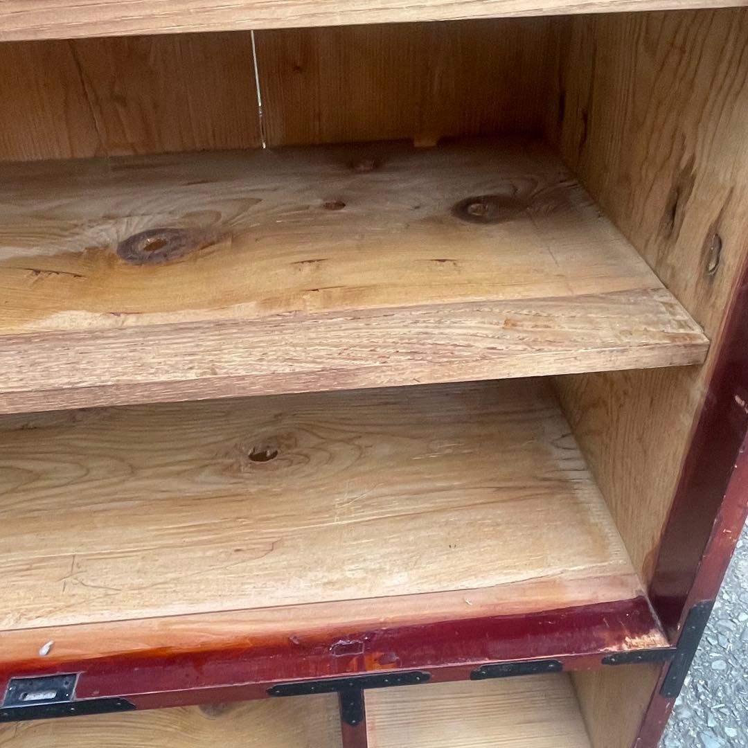 時代箪笥　五段　収納家具　アンティーク 大正　昭和家具