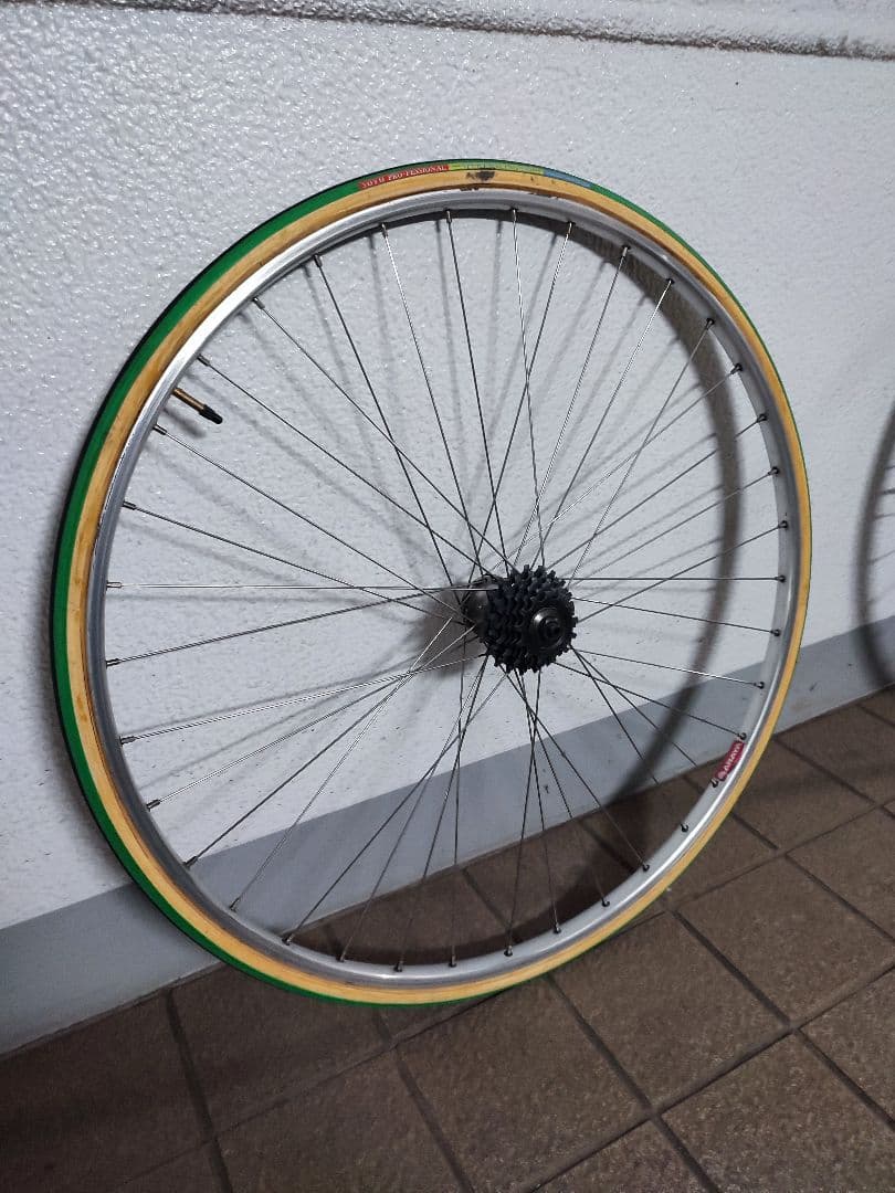 700c ホイール　ARAYAR50リム、105ハブ、スプロケ付き