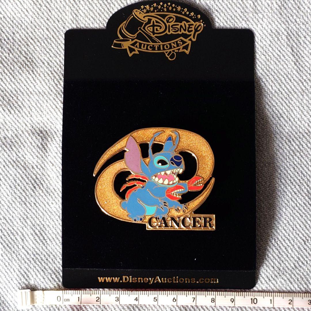 【レア】DisneyAuctions スティッチ 蟹座 ピンバッジ