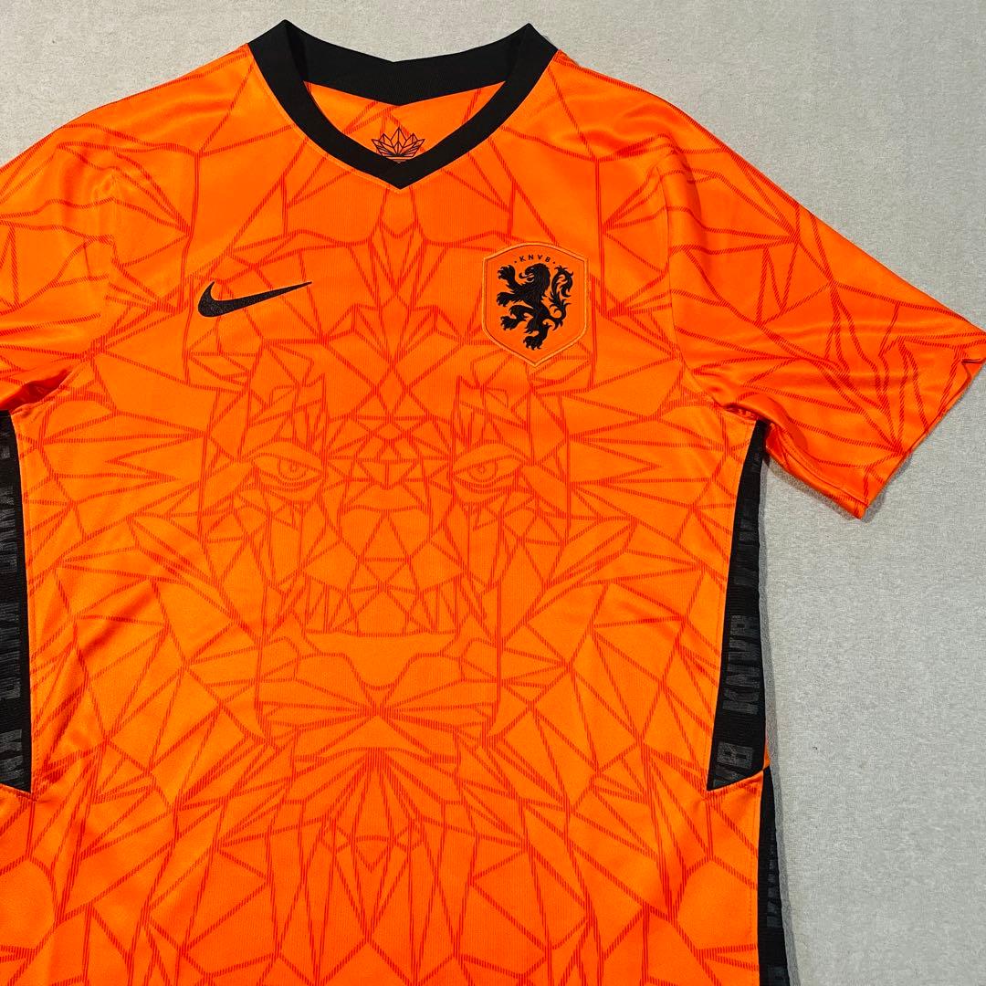 【超美品】NIKEサッカーオランダ代表 ユニフォーム 20/21 ホームSサイズ