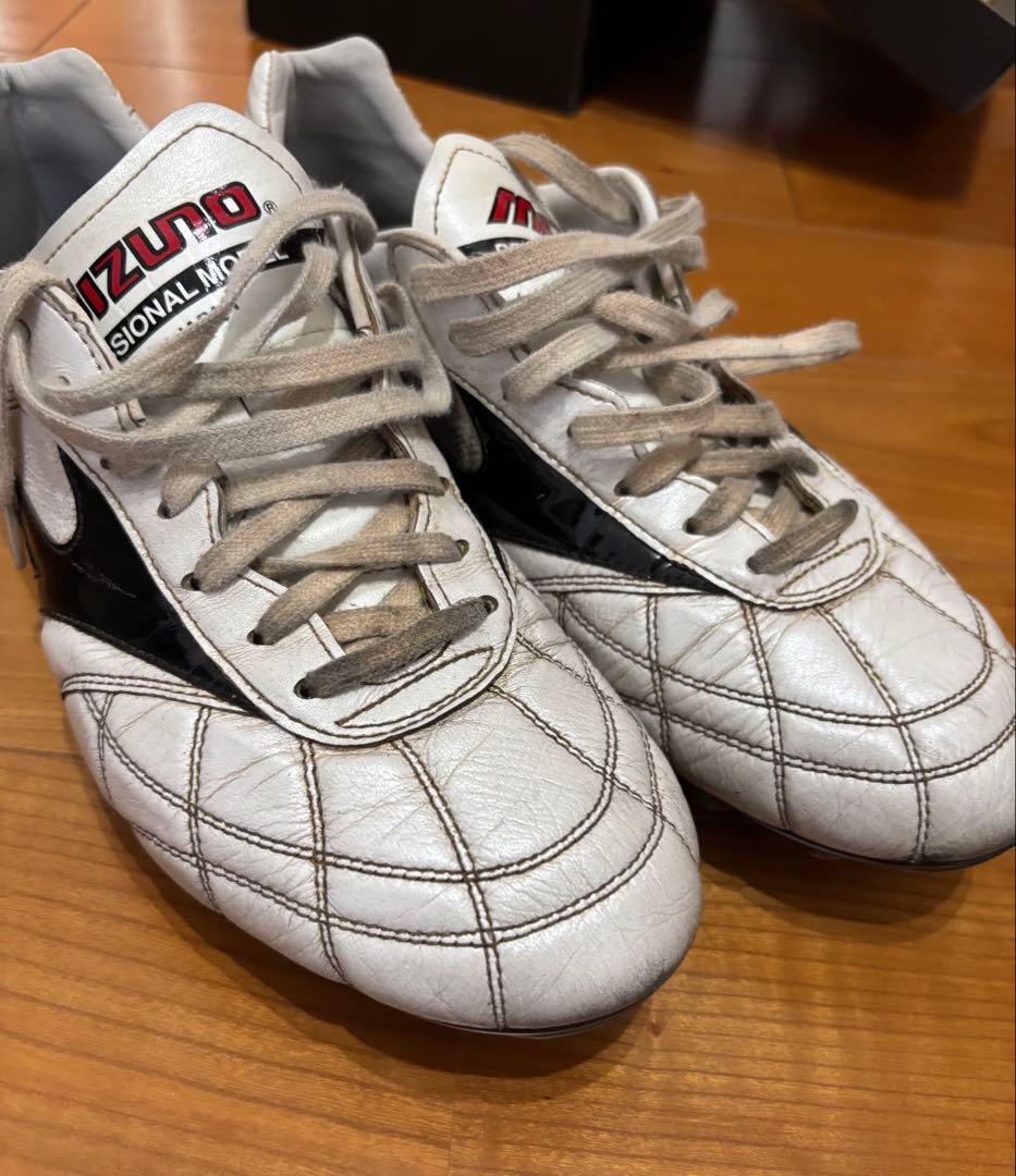 ミズノ　モレリア2Japan クロスステッチ　ホワイト　サッカースパイク