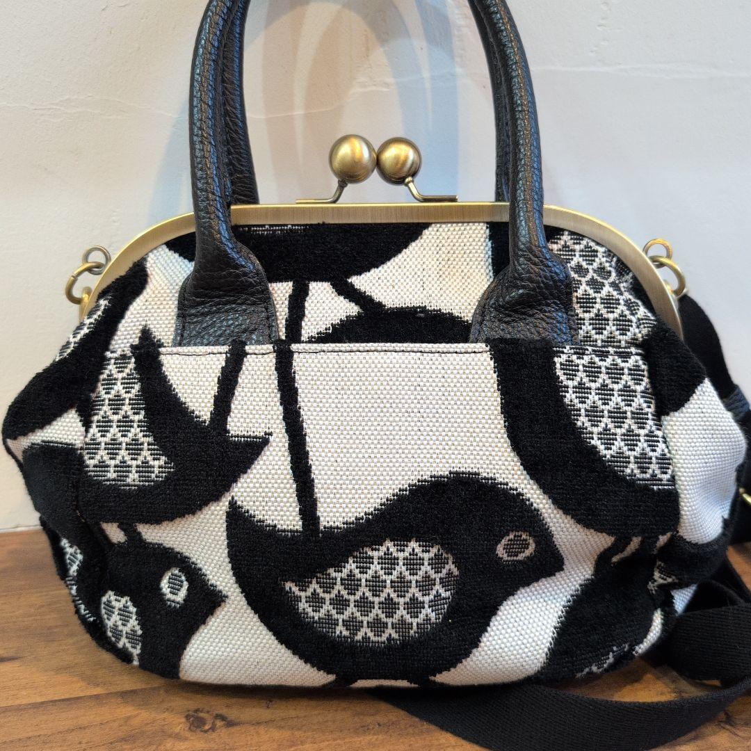 ソアソウル　SOAR SOLE がま口　バック　鳥　小鳥