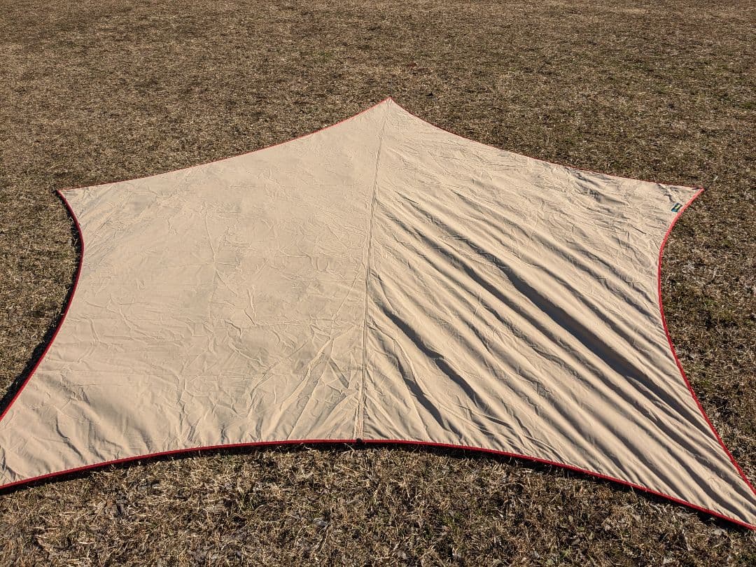 テンマクデザイン　ムササビウイング13ft　TC焚き火version