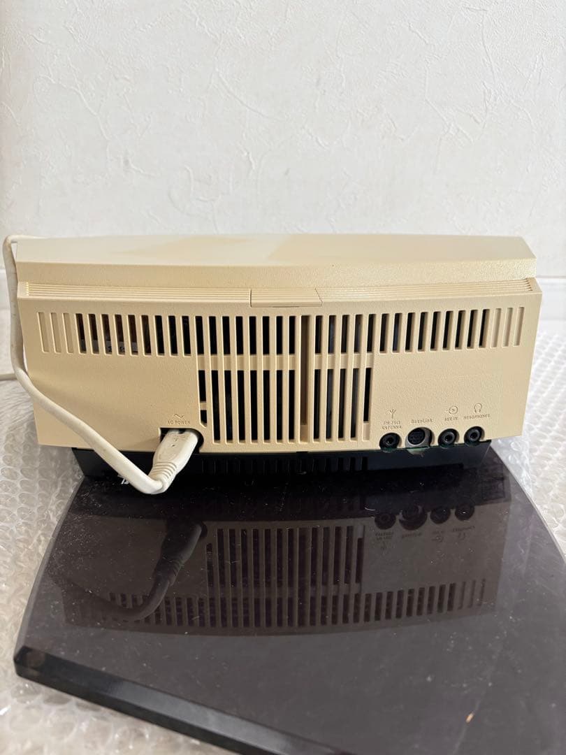 Bose WaveMusicSystemIII 完動品 純正リモコン　台座付き