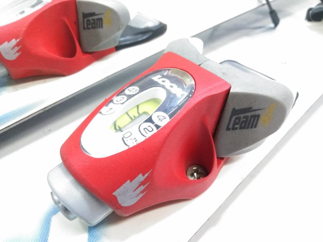 キッズジュニアスキー4点セット カザマ 100cm ブーツ 22cm ◇