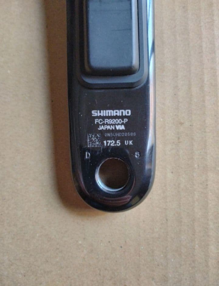 FC-R9200 P 172.5 シマノ パワーメーター クランク デュラエース