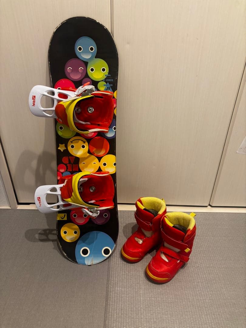 Ｎ*Ａ様 head キッズ　スノーボード80cm バインディングブーツ約26cm