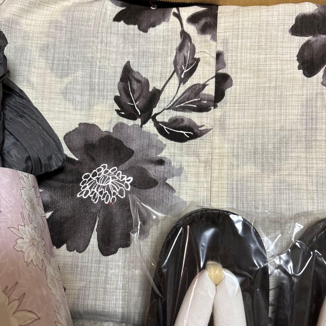 DITA 《京の水墨画》 1人で着られる浴衣5点セット