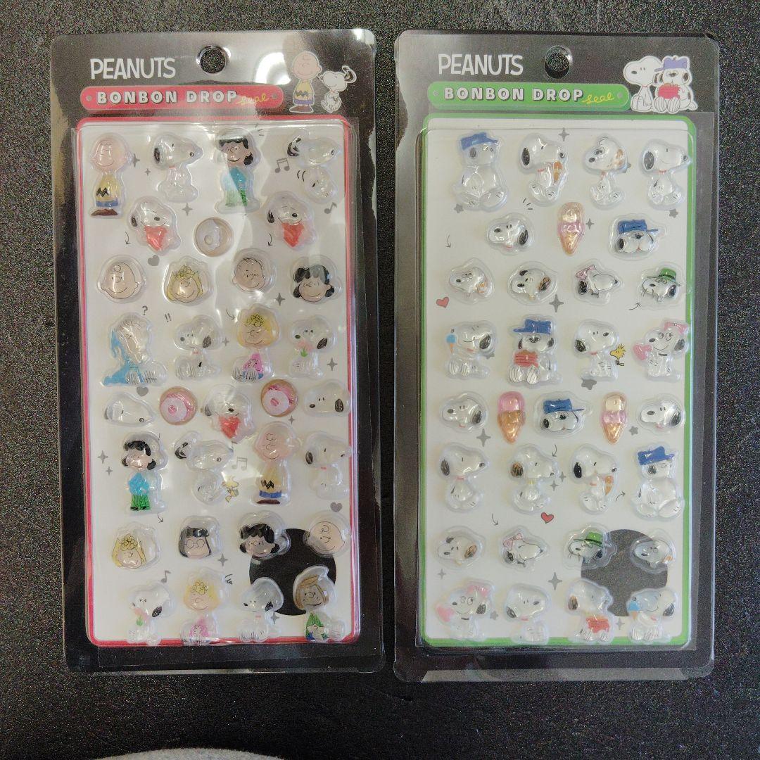 PEANUTS BONBON DROP スヌーピーシール 10枚セット