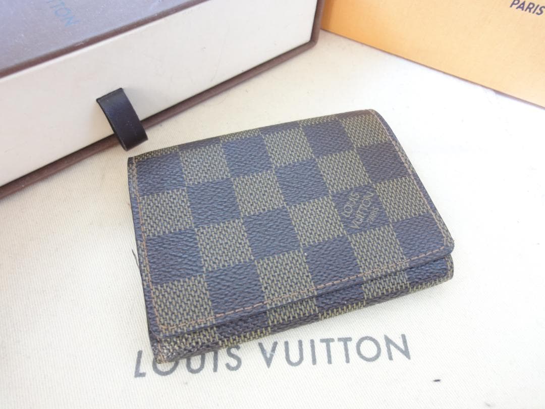 超美品☆ヴィトン ダミエ 【名刺入れ】【カードケース】おしゃれ☆W13