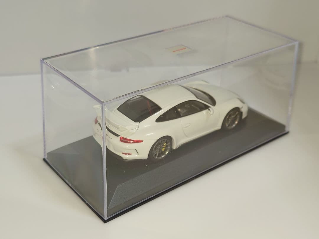 ミニチャンプス ポルシェ 911 GT3 1/43 ミニカー ホワイト