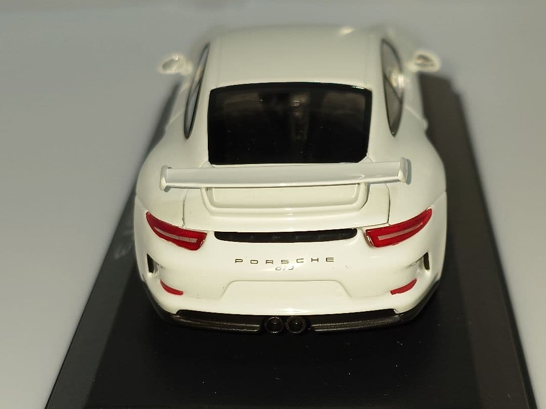 ミニチャンプス ポルシェ 911 GT3 1/43 ミニカー ホワイト