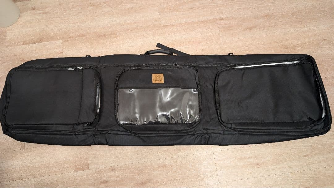 4WAYキャスター付きスノーボードバッグスキーケース大容量168cm対応