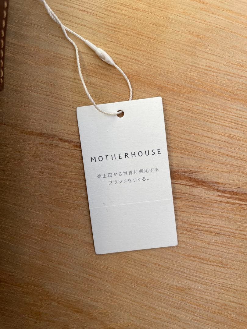 MOTHERHOUSE レザー ショルダーバッグ