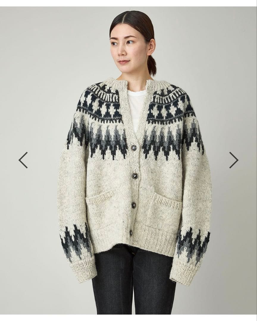 カレンソロジー　ノルマンディニットカーディガン