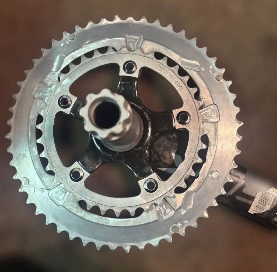 最安値FSA SL-K クランクセット 52/36T 172.5mm 約600g