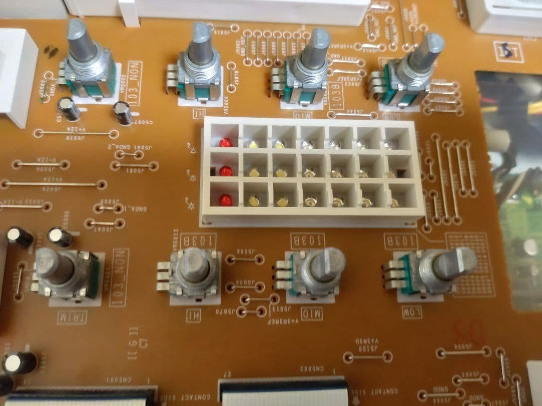 Pioneer DJM-350 動作確認済み　クロスCHフェーダー交換　レア色