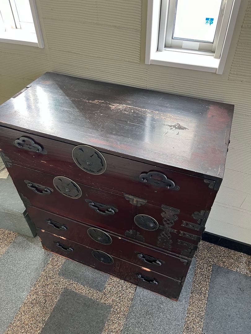 古道具 時代箪笥 和箪笥 整理箪笥 昭和レトロ