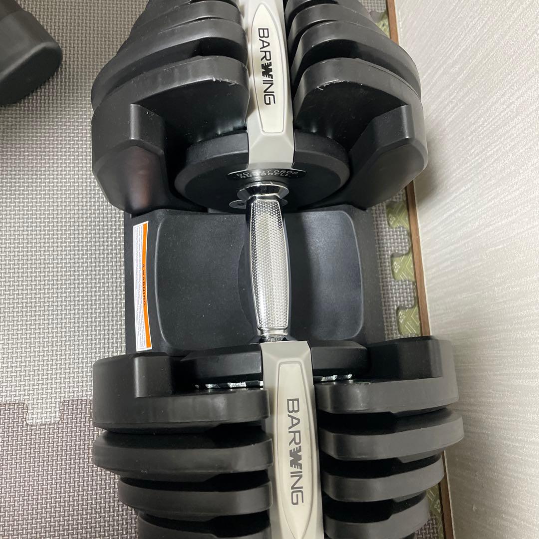 BARWING 調整可能ダンベル 40kg (2/2)